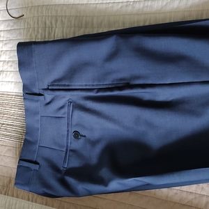 Men's Calvin Klein Dress Pants 32Wx30L Blue | Full Two Piece Suit for $50